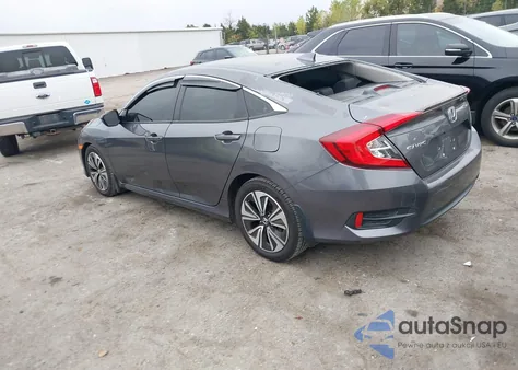 2017 Honda Civic Ex-T from USA, damaged, VIN 2HGFC1F36HH655393